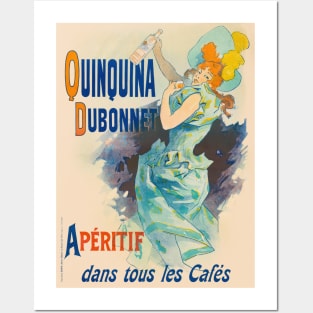 Quinquina Dubonnet Apéritif Vintage Poster 1895 Posters and Art